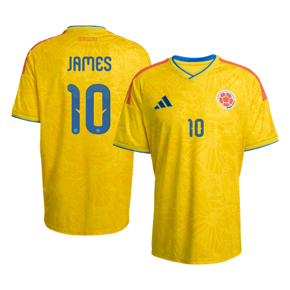 JAMES #10 Colombia Home Soccer Jersey 2026