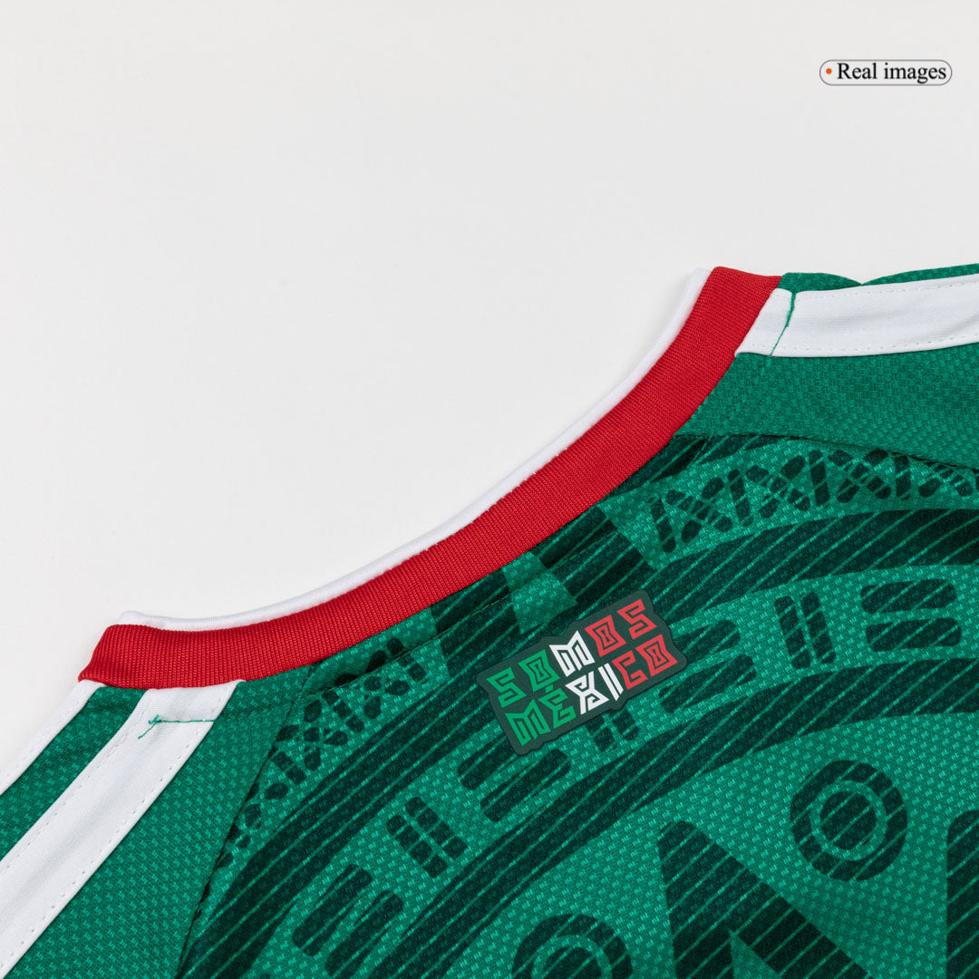 Kids Mexico Home Full Soccer Kit 2026 World Cup Jersey