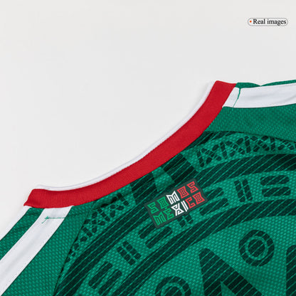 Kids Mexico Home Full Soccer Kit 2026 World Cup Jersey