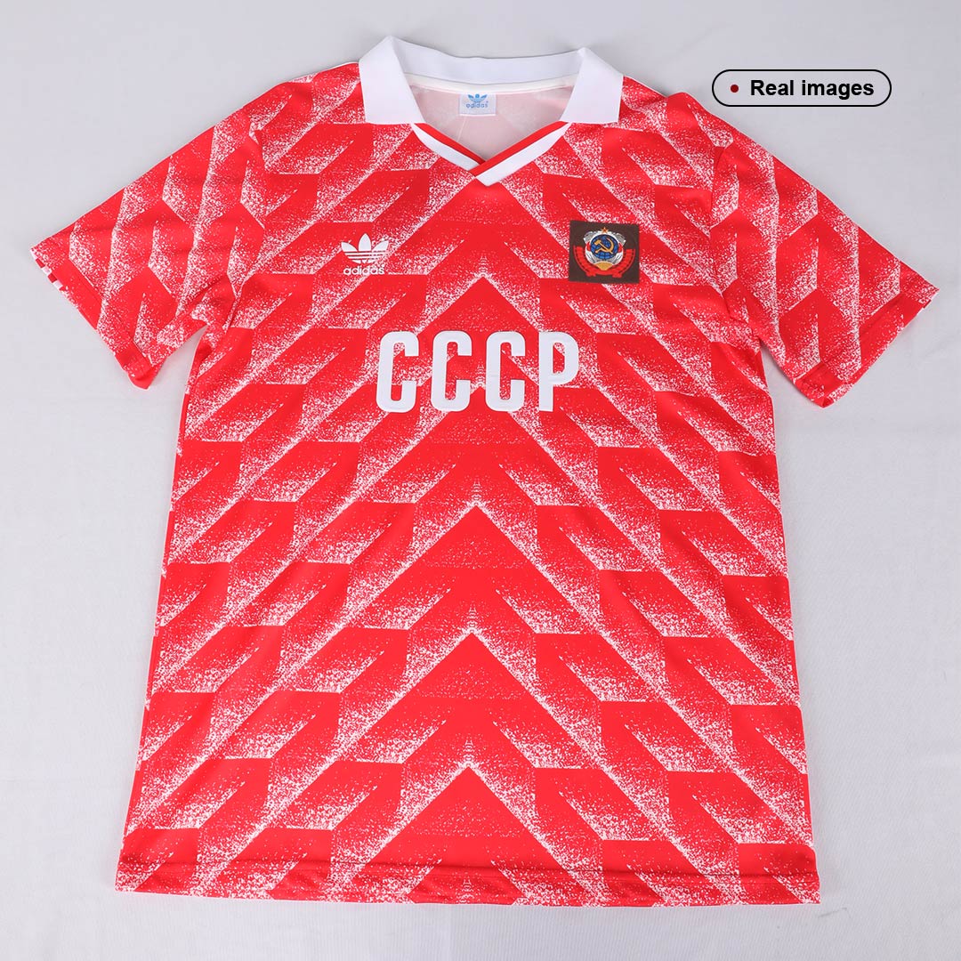 Retro 1987/88 Soviet Union Home Soccer Jersey