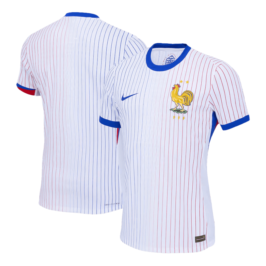 Authentic France Away Soccer Jersey Euro