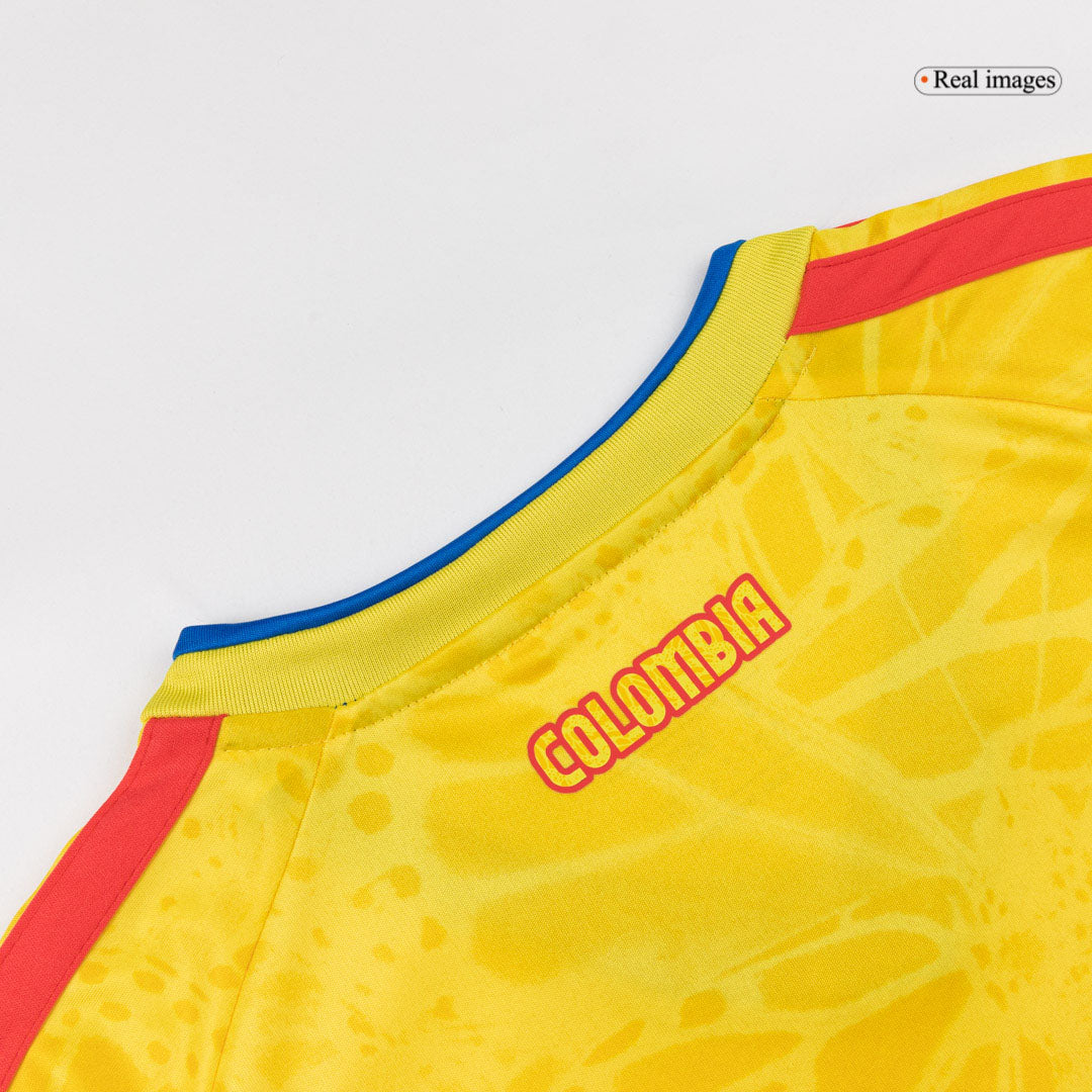 Colombia Home Long Sleeve Soccer Jersey 2026