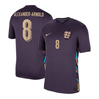 ALEXANDER-ARNOLD #8 England Away Soccer Jersey Euro