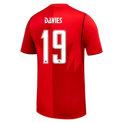Davies #19 Canada Home 2026 World Cup Jersey