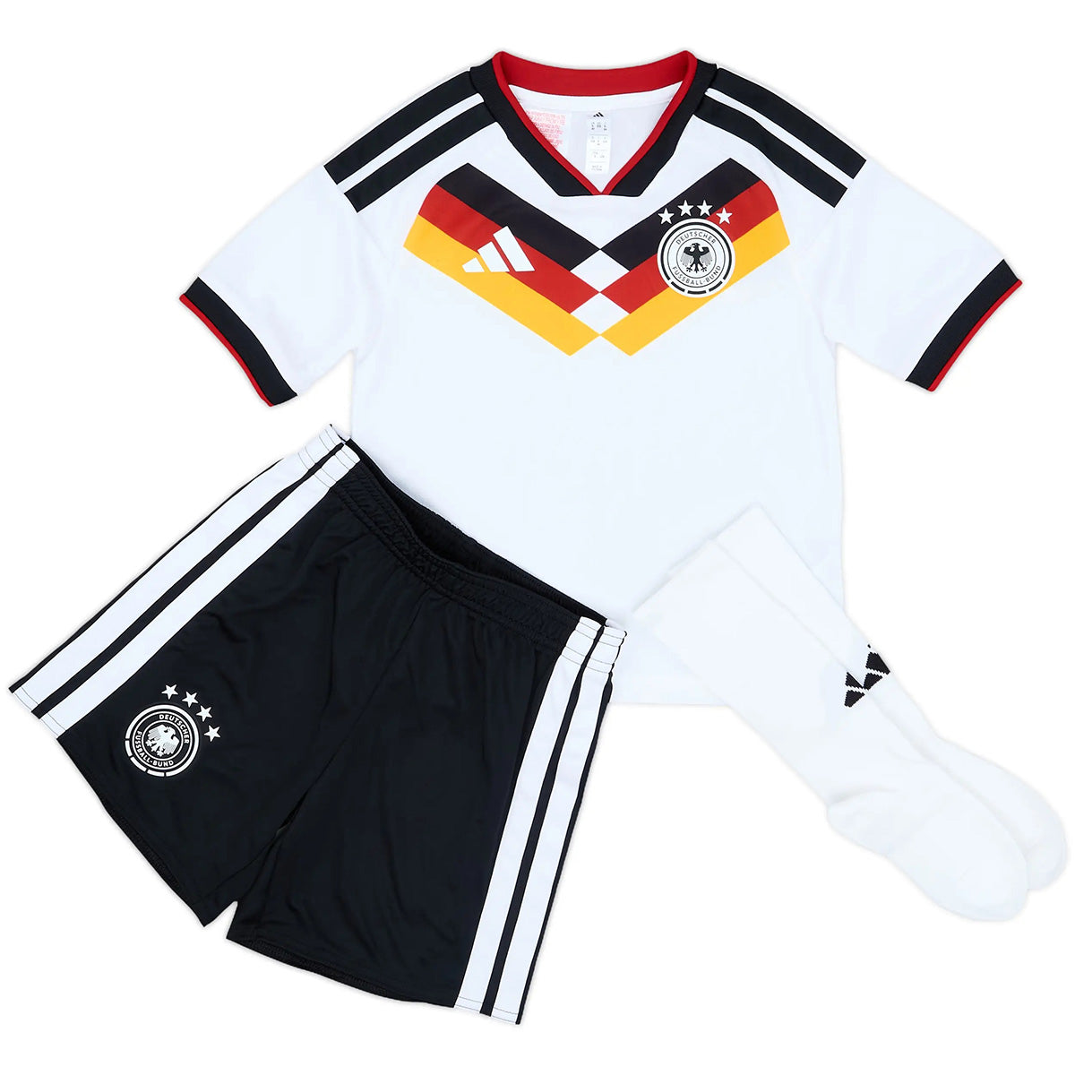 Kids Germany Home Full Soccer Kit 2026 World Cup Jersey