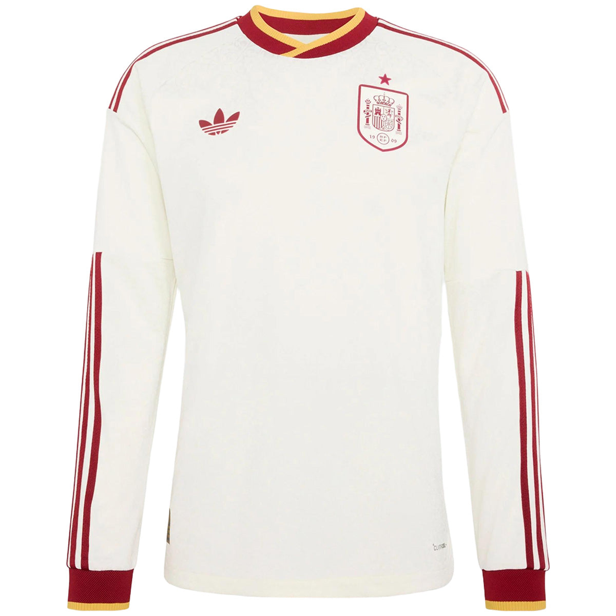 Spain Away Long Sleeve 2026 World Cup Jersey