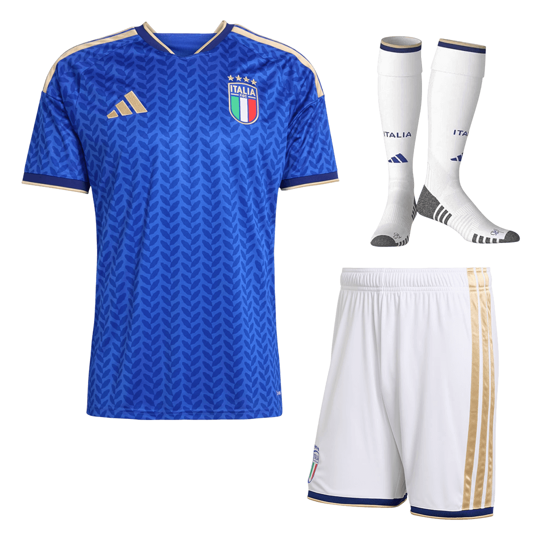 Italy Home Soccer Jersey Kit(Jersey+Shorts+Socks) 2026