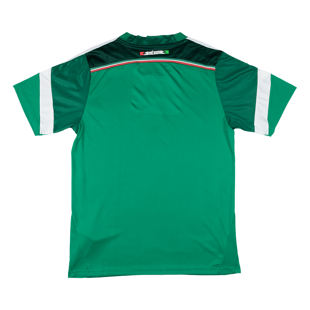 Retro 2014 Mexico Home Soccer Jersey