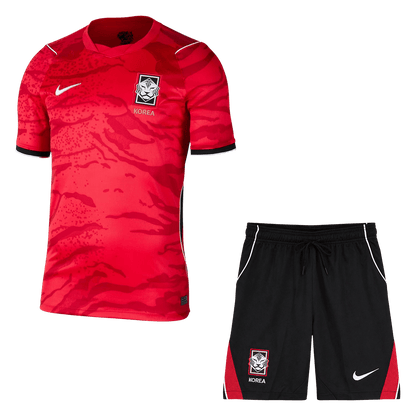 South Korea Home Soccer Jersey Kit(Jersey+Shorts) 2026