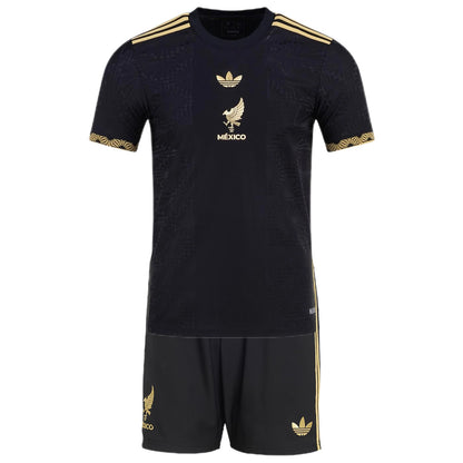 Kids Mexico Third Soccer KitGold Cup 2025