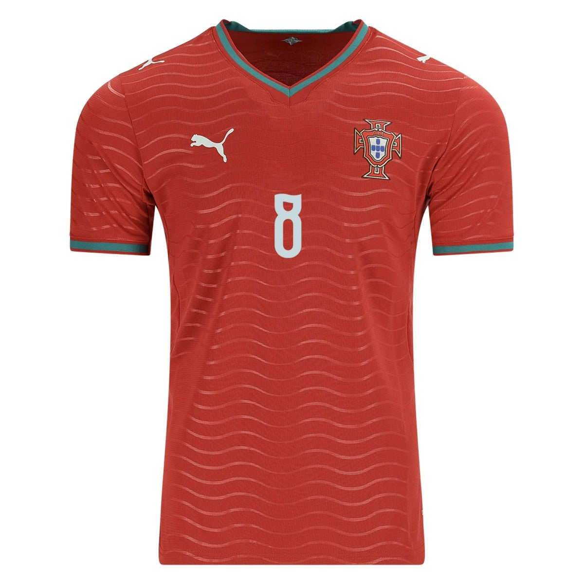 B.FERNANDES #8 Portugal Home 2026 World Cup Jersey