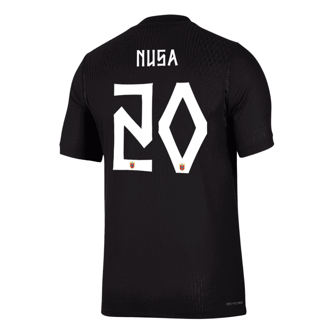 NUSA #20 Norway Away Soccer Jersey 2026 Player Version