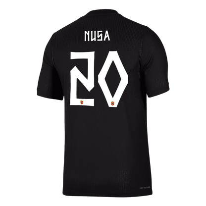 NUSA #20 Norway Away Soccer Jersey 2026 Player Version
