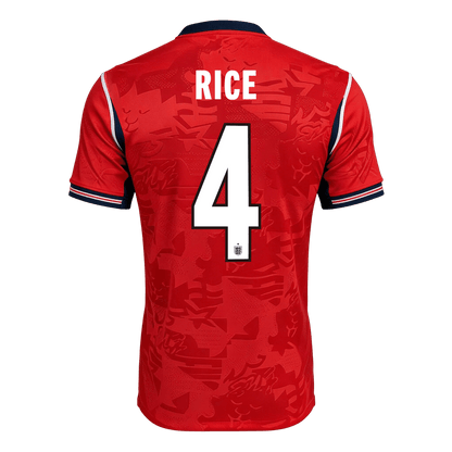 RICE #4 England Away Soccer Jersey 2026