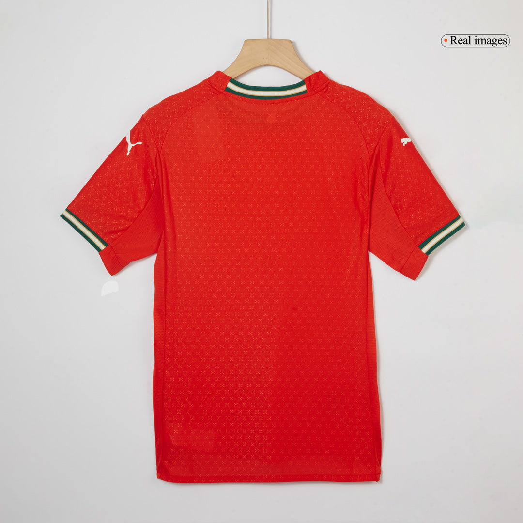 Authentic RONALDO #7 Portugal Home Soccer Jersey 2025