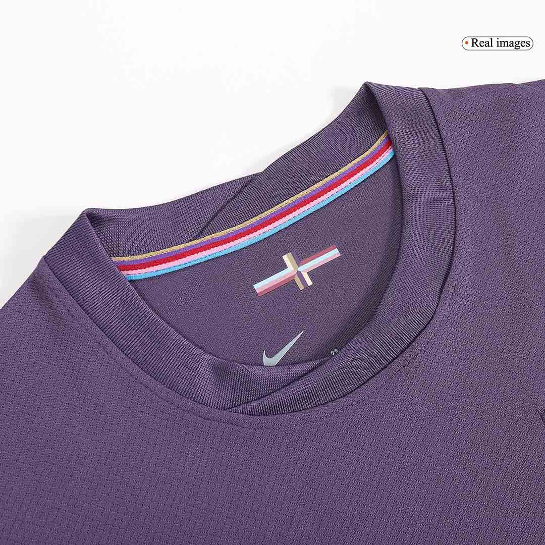 Kids England Away Soccer Kit 2024 Euro Cup Jersey