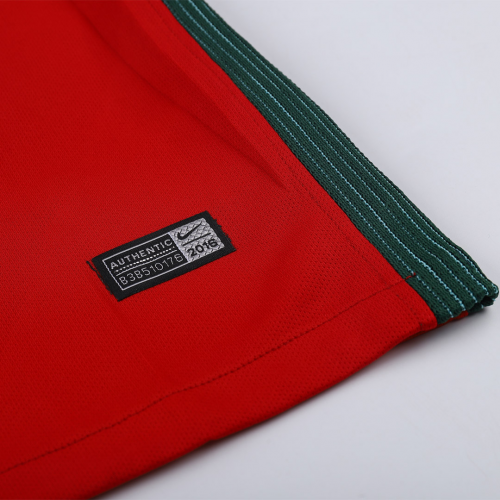 Ronaldo #7 Retro Portugal Home 2016 Euro Cup Jersey