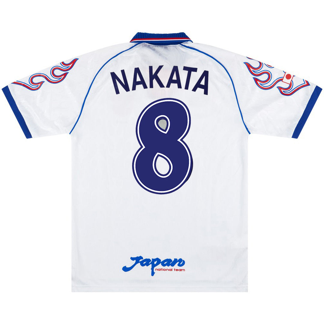 Nakata #8 Retro Japan Away Jersey World Cup 1998