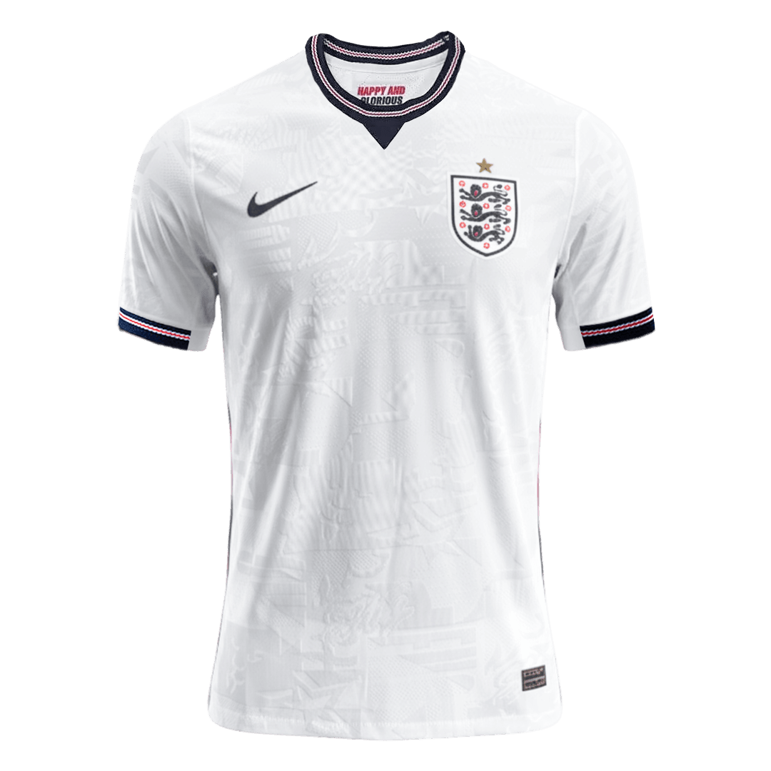 RICE #4 England Home Soccer Jersey 2026 Player Version