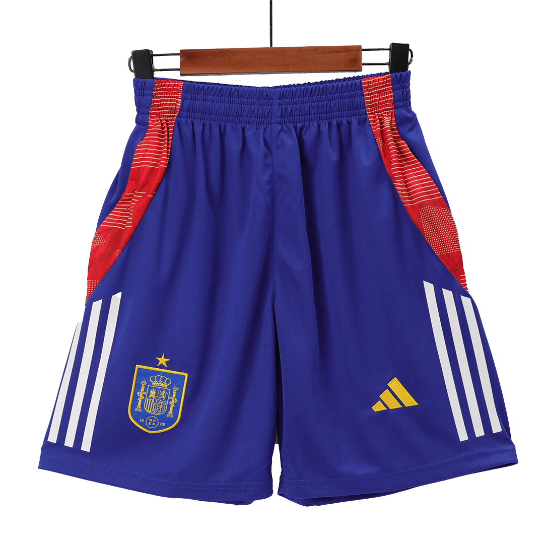 Spain Pre-Match Soccer Shorts Euro