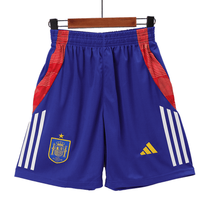 Spain Pre-Match Soccer Shorts Euro