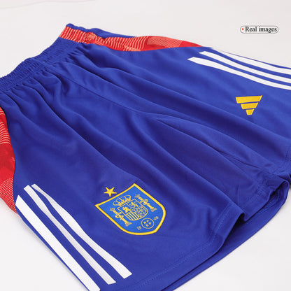 Spain Pre-Match Soccer Shorts Euro