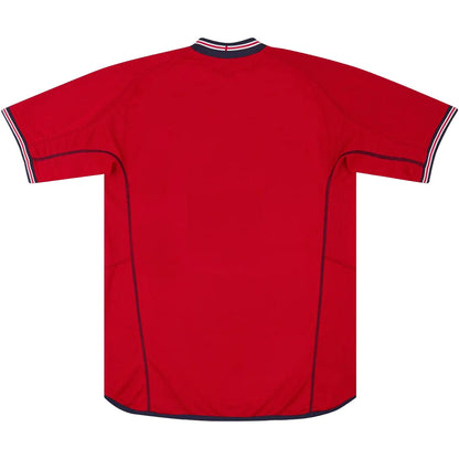 Gerrard #4 Retro England Away Jersey World Cup 2002