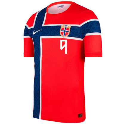 [Authentic] BRAUT HAALAND #9 Norway Home 2026 World Cup Jersey