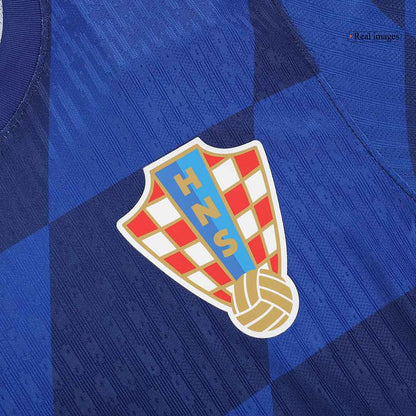 Authentic Croatia Away Soccer Jersey Euro