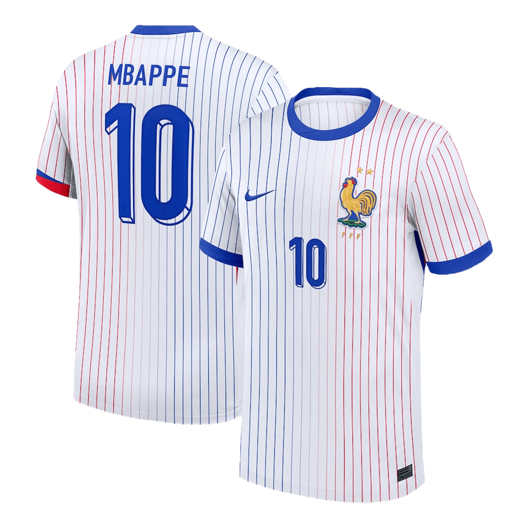 MBAPPE #10 France Away Soccer Jersey Euro