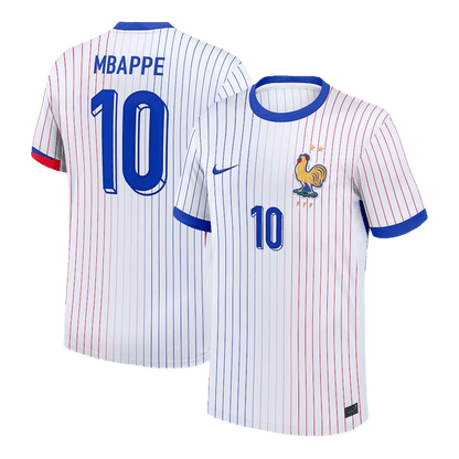 MBAPPE #10 France Away Soccer Jersey Euro