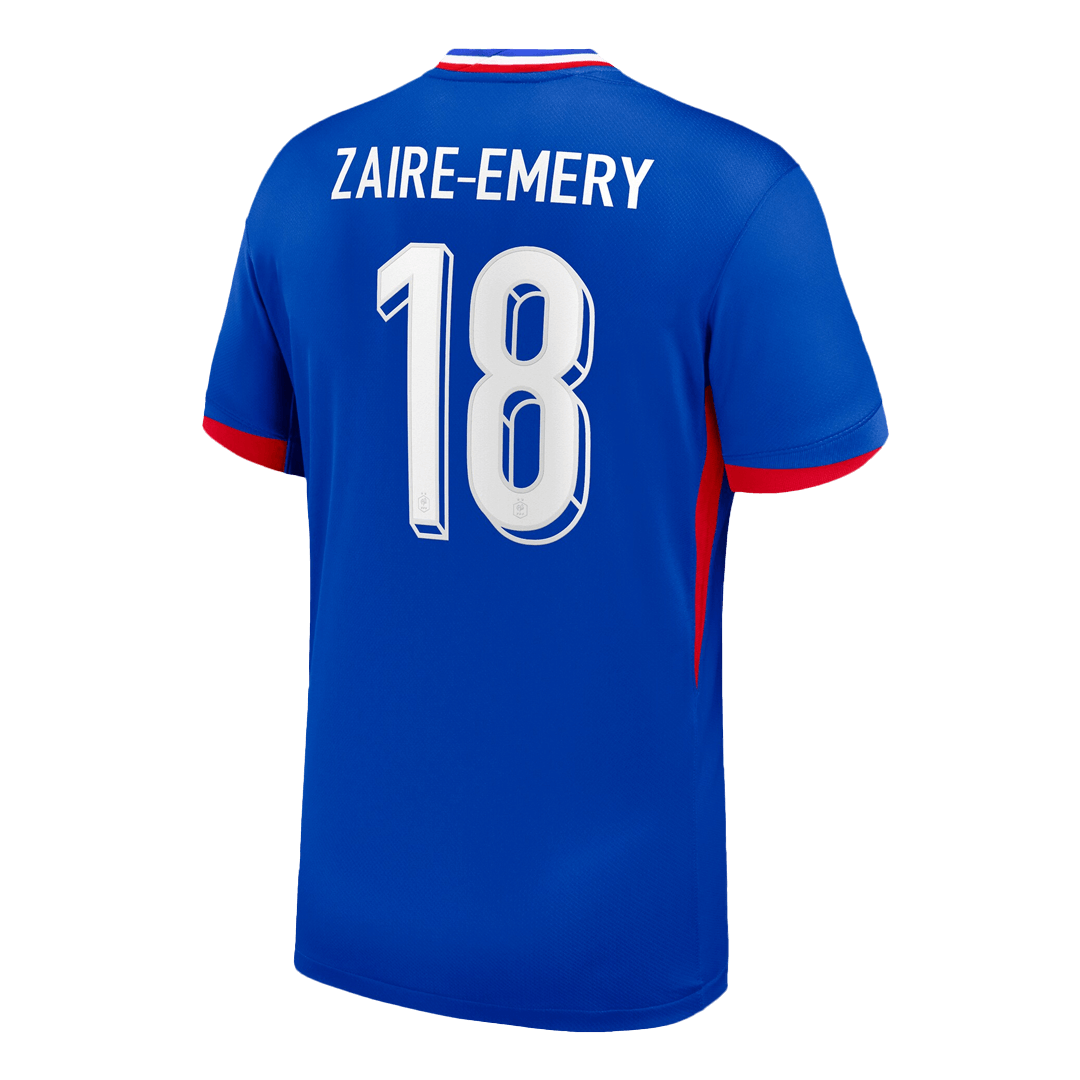 ZAIRE-EMERY #18 France Home Soccer Jersey