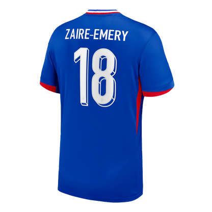 ZAIRE-EMERY #18 France Home Soccer Jersey