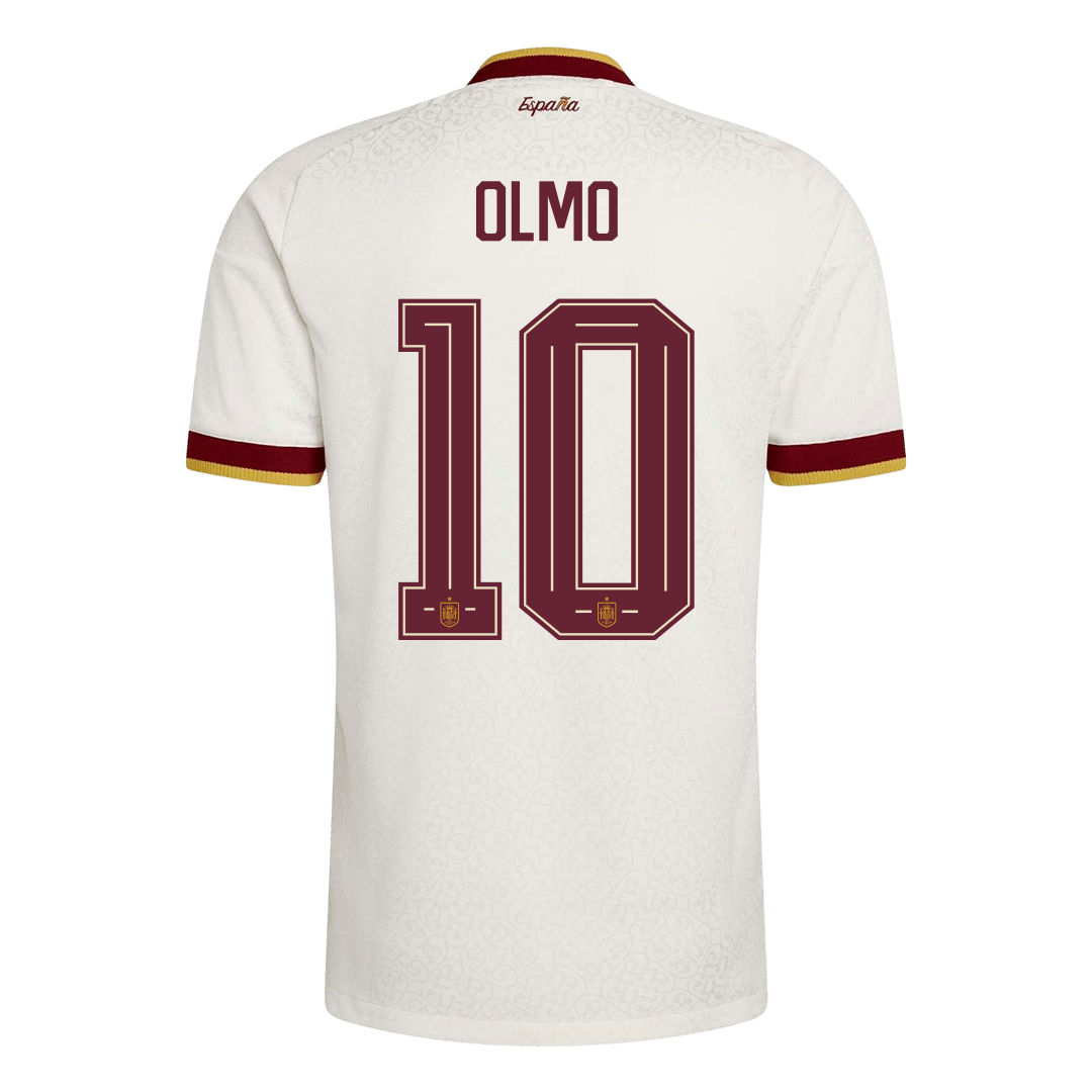 OLMO #10 Spain Away Soccer Jersey 2026 Player Version