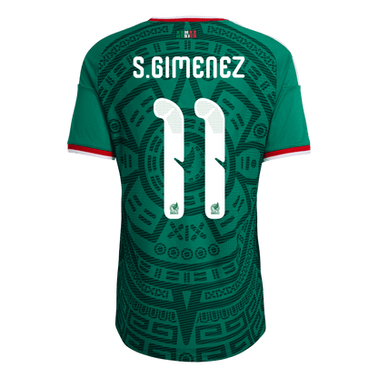 S.GIMENEZ #11 Mexico Home Soccer Jersey 2026 Player Version