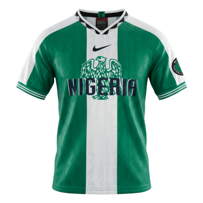 Retro 1996 Nigeria Home Soccer Jersey