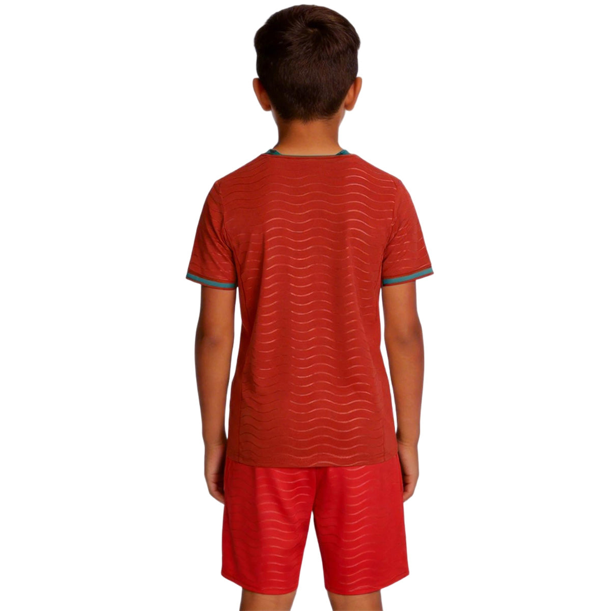 Kids Portugal Home Soccer Kit 2026 World Cup Jersey