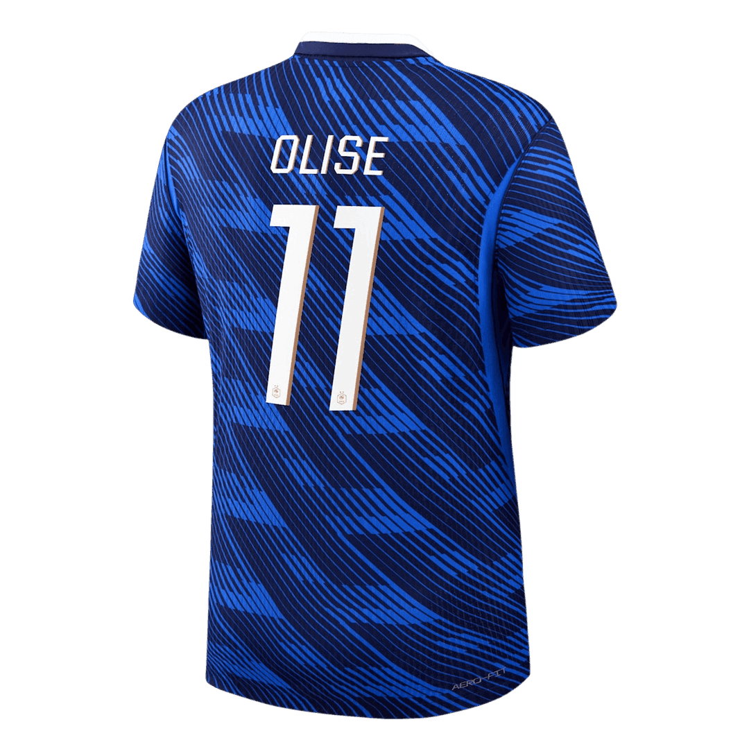 OLISE #11 France Home Soccer Jersey 2026 Player Version