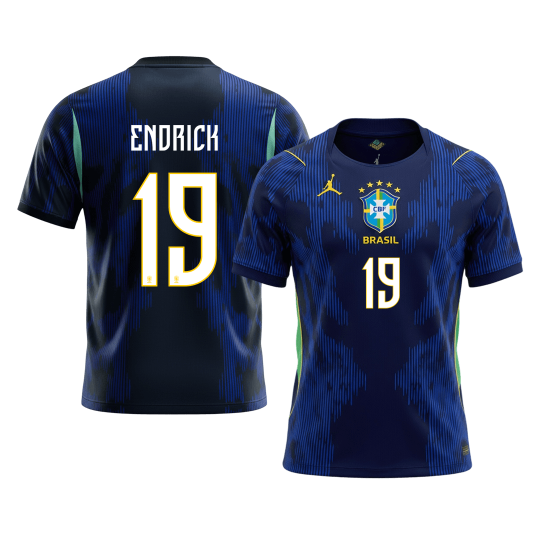 ENDRICK #19 Brazil Away Soccer Jersey 2026