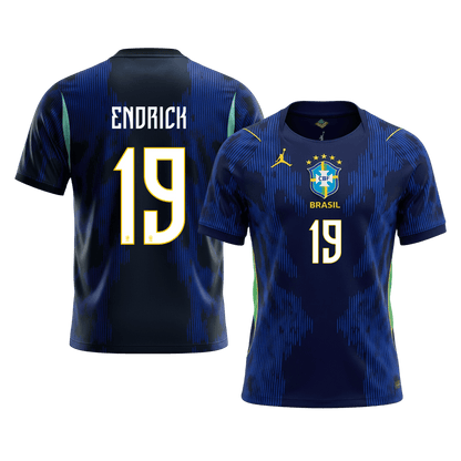 ENDRICK #19 Brazil Away Soccer Jersey 2026