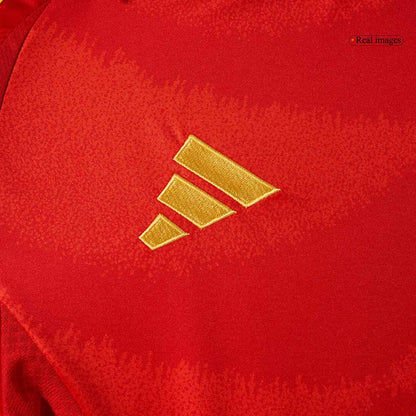 Spain Home Soccer Jersey Euro