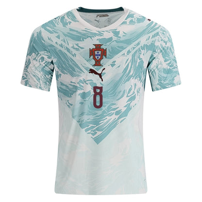 B.FERNANDES #8 Portugal Away 2026 World Cup Jersey
