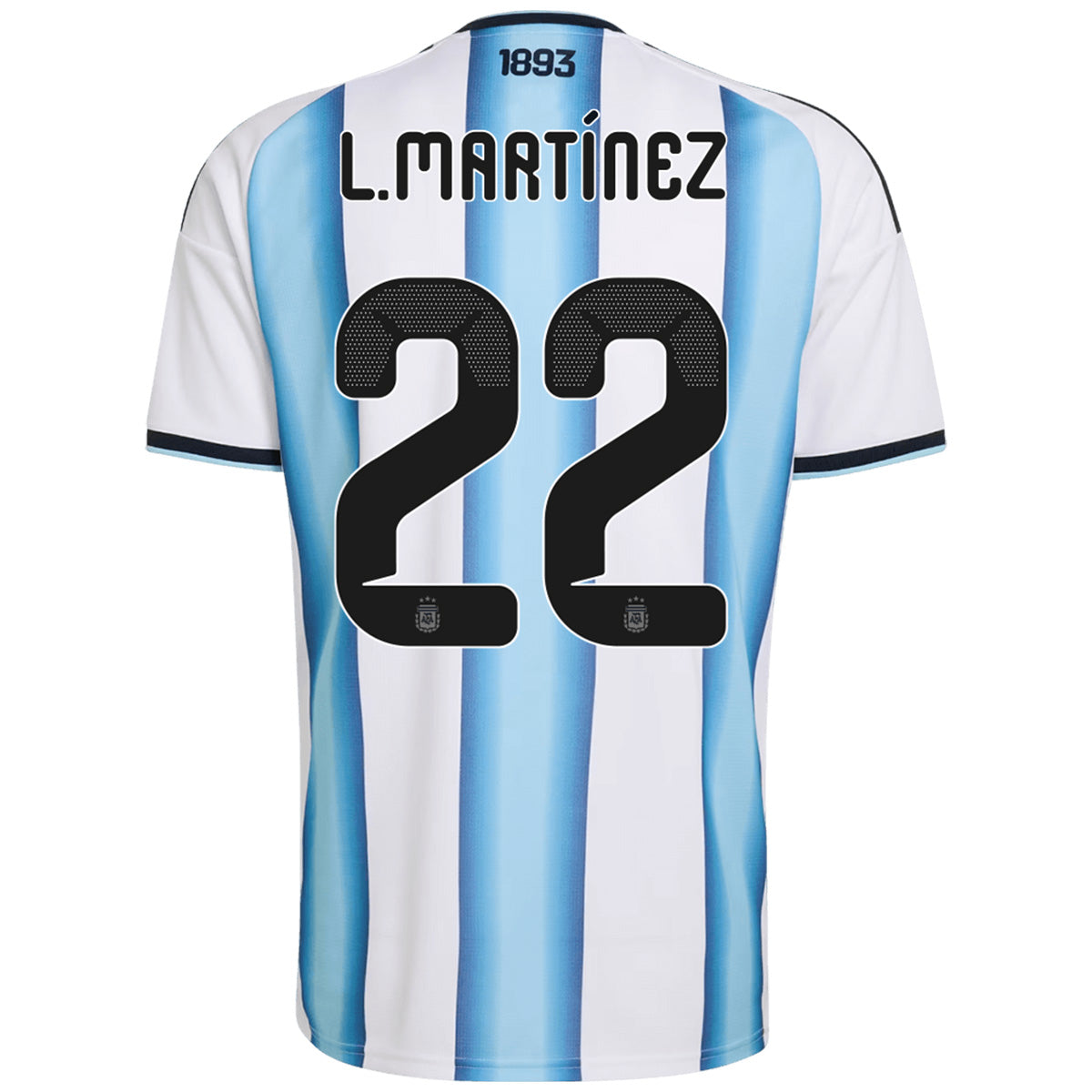 L.MARTiNEZ #22 Argentina Home 2026 World Cup Jersey