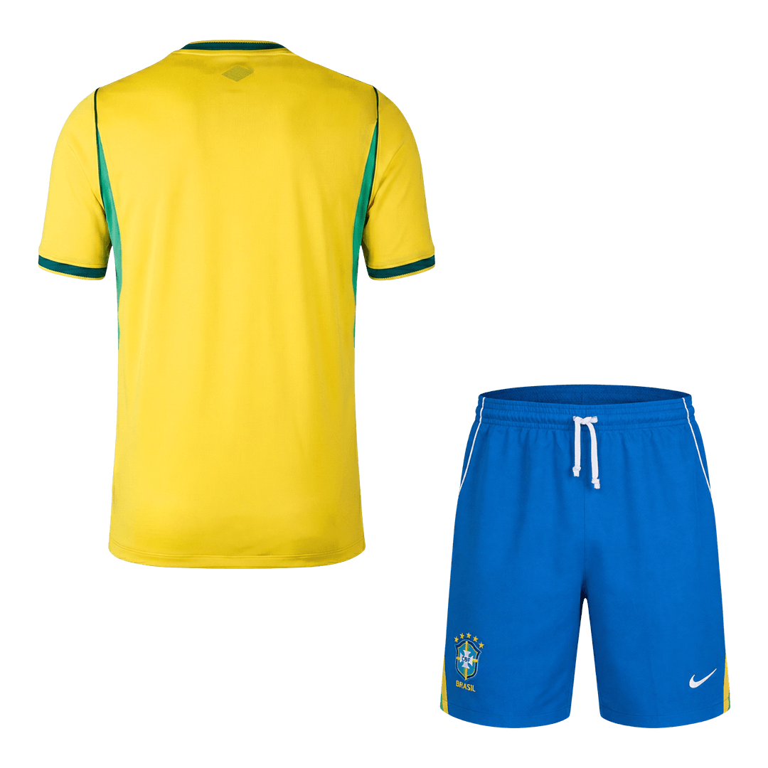 Brazil Home Soccer Jersey Kit(Jersey+Shorts) 2026