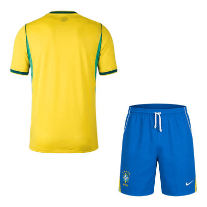 Brazil Home Soccer Jersey Kit(Jersey+Shorts) 2026