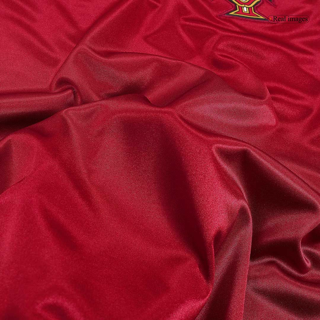 FIGO #7 Retro Portugal Home Jersey 1999