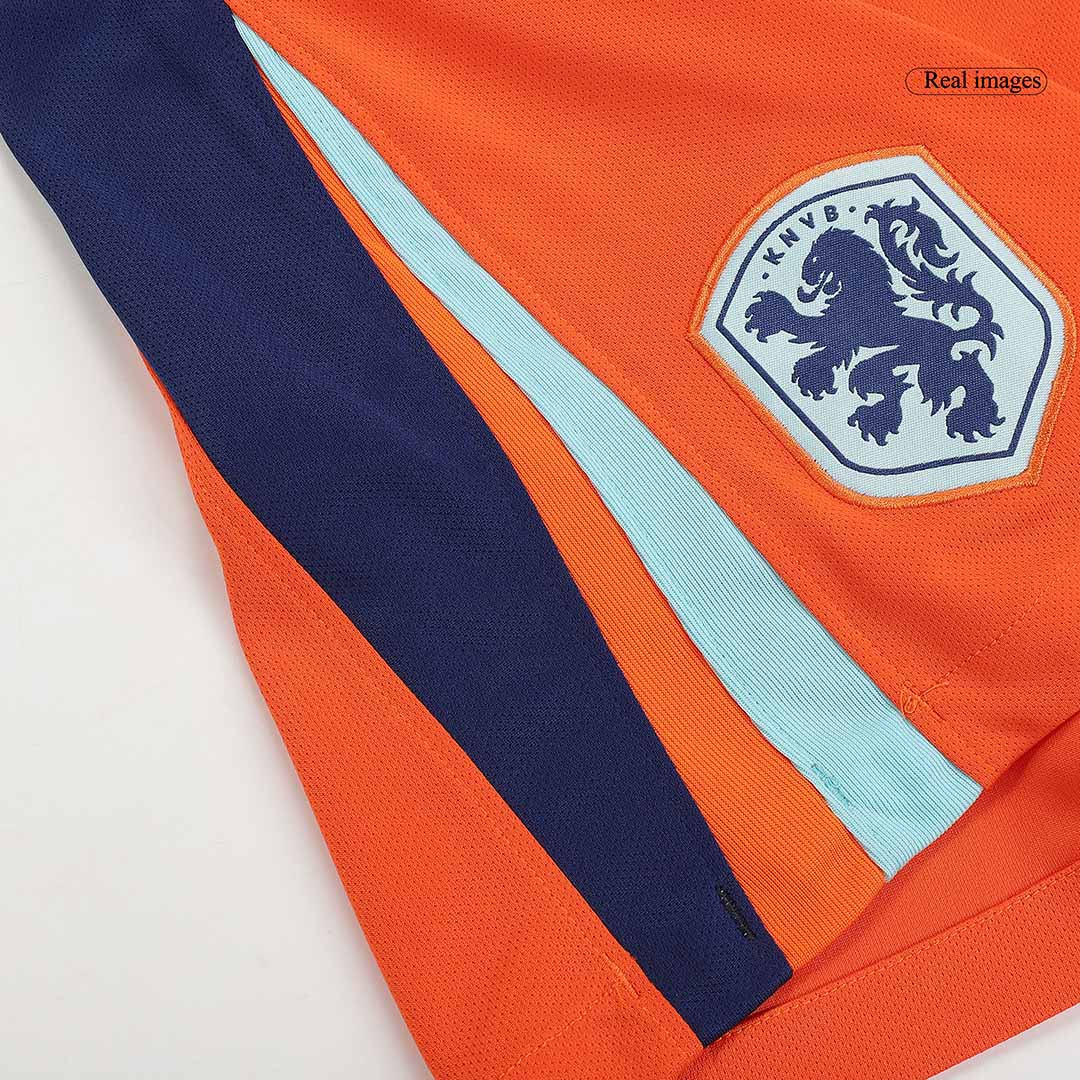 Netherlands Home Shorts 2024 Euro Cup
