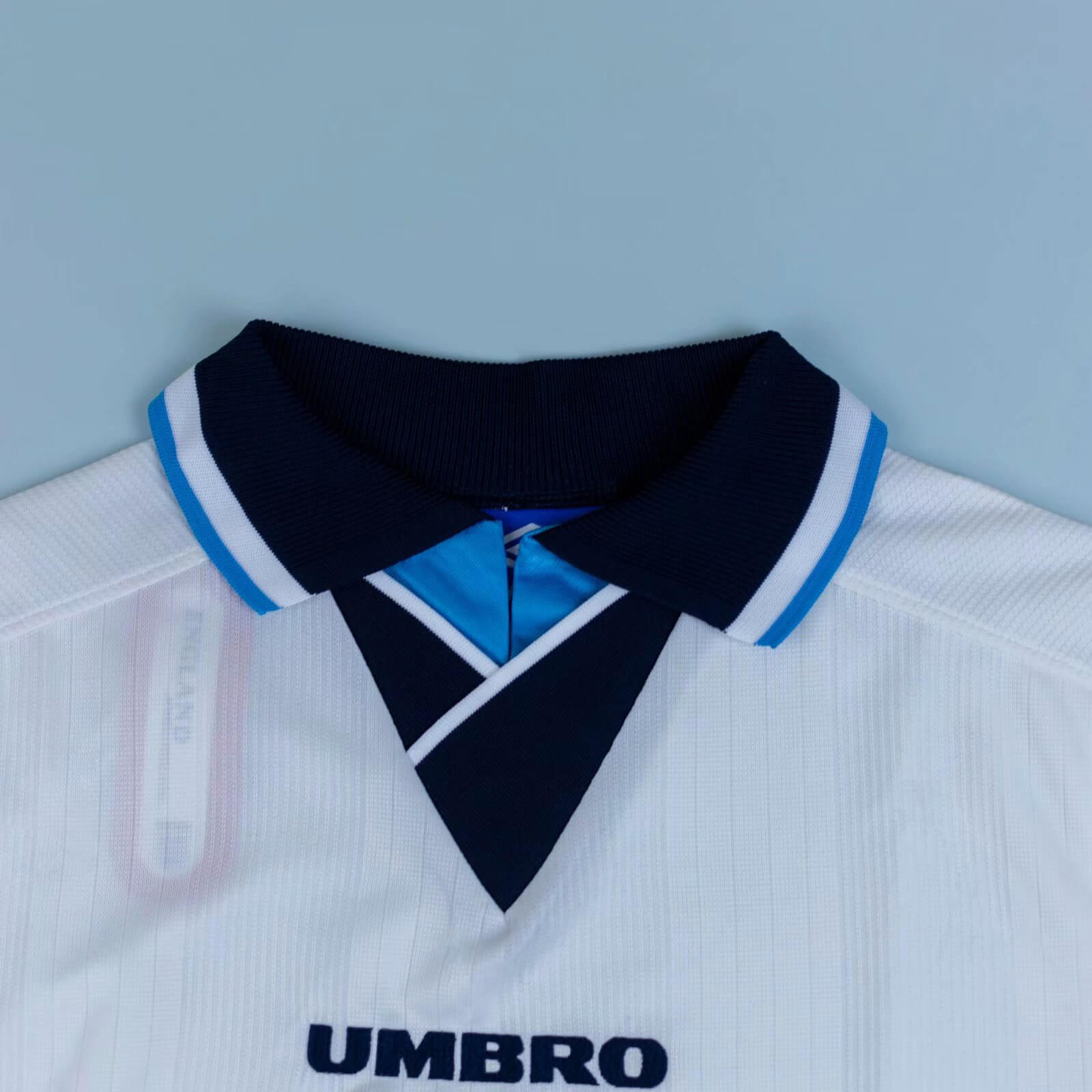 GASCOIGNE #8 Retro England Home Jersey 1996 Euro Cup Jersey