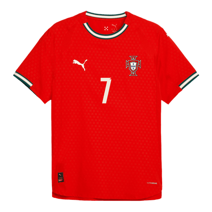 Authentic RONALDO #7 Portugal Home Soccer Jersey 2025