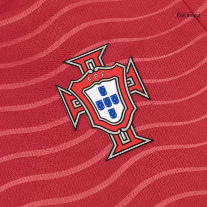 Portugal Home Long Sleeve Soccer Jersey 2026